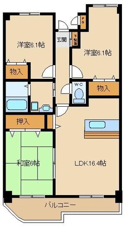 セレーノカーサIの物件間取画像